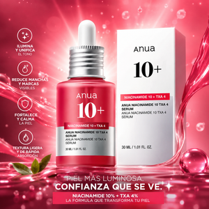 ✨ ANUA Niacinamide 10% + TXA 4% Serum – Piel Radiante, Uniforme y Sin Imperfecciones