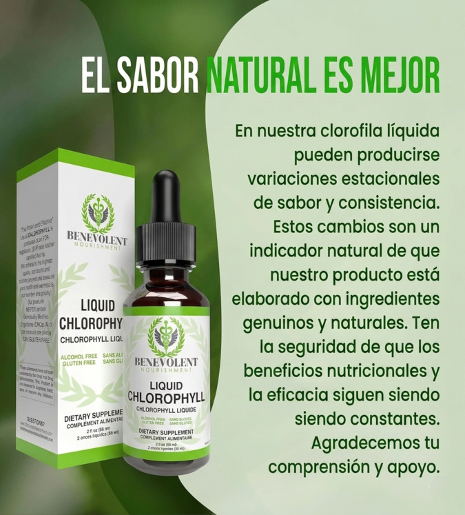 CLOROFILA LIQUIDA BENEVOLENT 59 ML