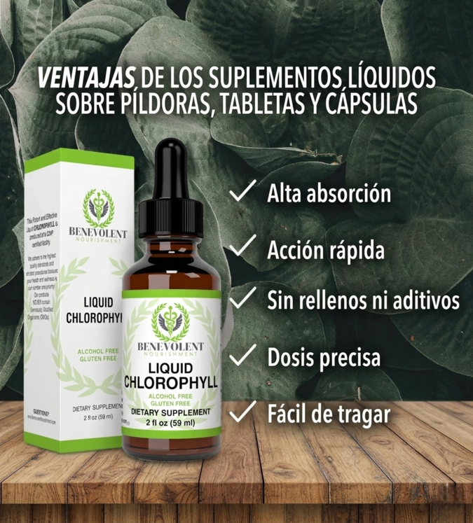 CLOROFILA LIQUIDA BENEVOLENT 59 ML