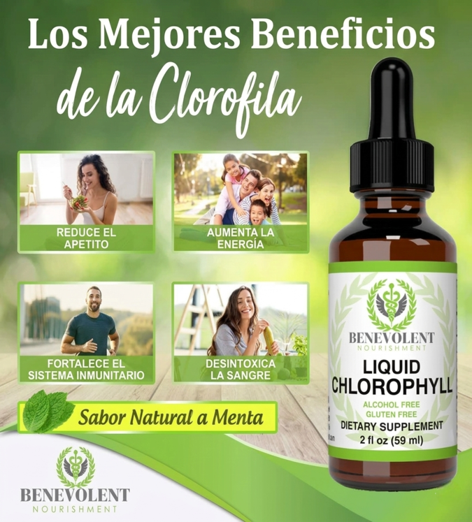 CLOROFILA LIQUIDA BENEVOLENT 59 ML